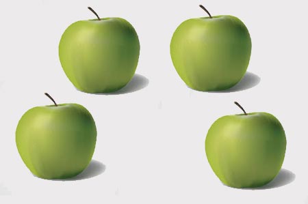 Educating CHildren|Preschool|Maths|colours(secondary)|Five Green Apples