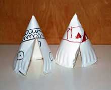 Educating CHildren|Preschool|Art|Homes|Tee Pee