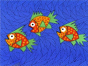 Educating CHildren|Preschool|Maths|Water|Three Little Fish
